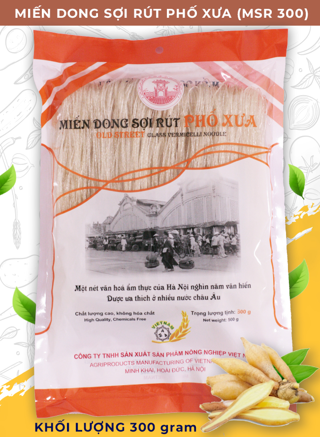 Miến dong sợi rút_MSR 300